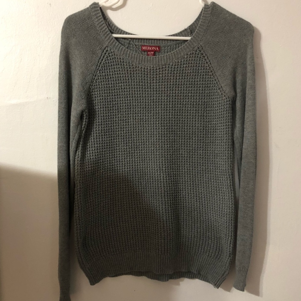 Merona Gray Sweater